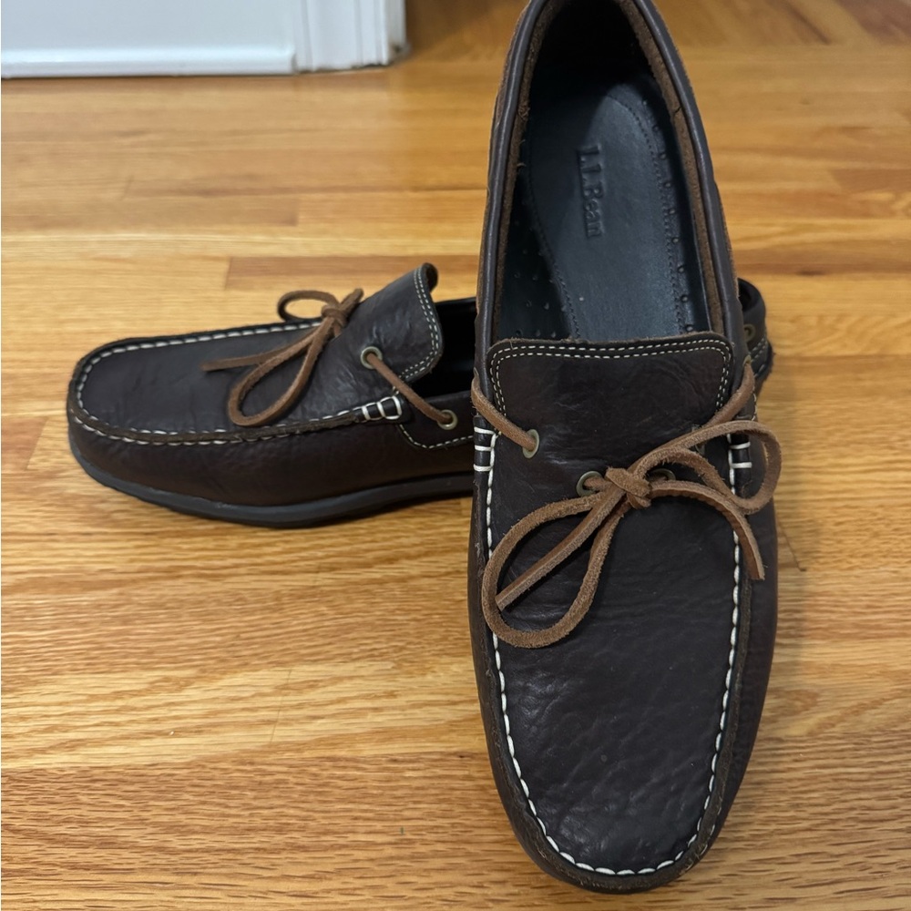 Men's Brown Leather Loafers